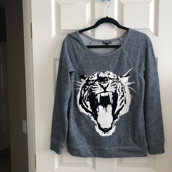 Express Sweaters - EXPRESS Tiger Sweater